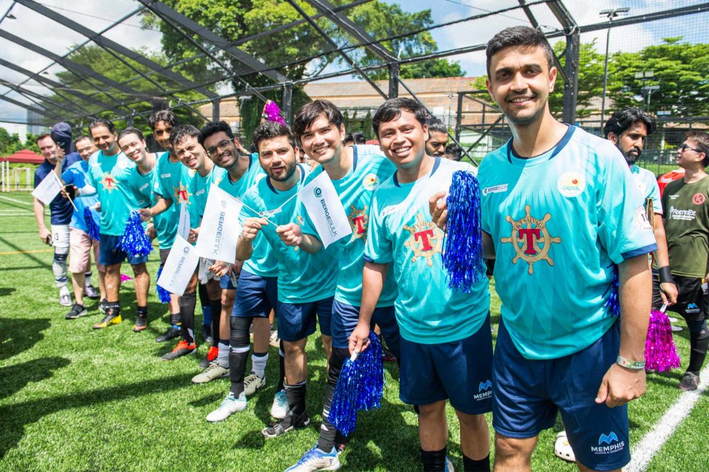 The onshore office soccer team